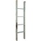 Ekena Millwork 15"W x 60"H x 3 1/2"D Vintage Farmhouse 4 Rung Ladder, Barnwood Decor Collection, Driftwood Blue DECR015X060X04LDRBU - alternate 1